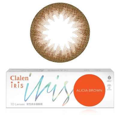 Clalen Iris Alicia Brown 夢幻啡 單光